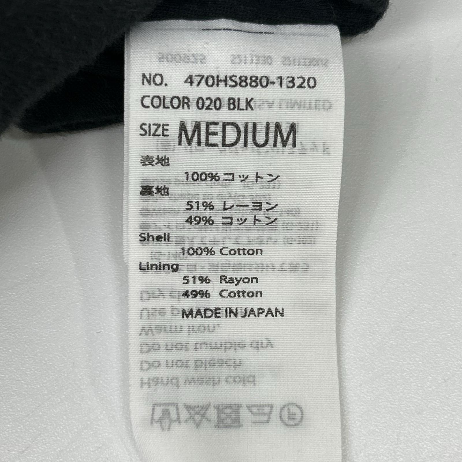 nagonstans ナゴンスタンス 470HS880-1320 ブラック タックバルーンTシャツ トップス