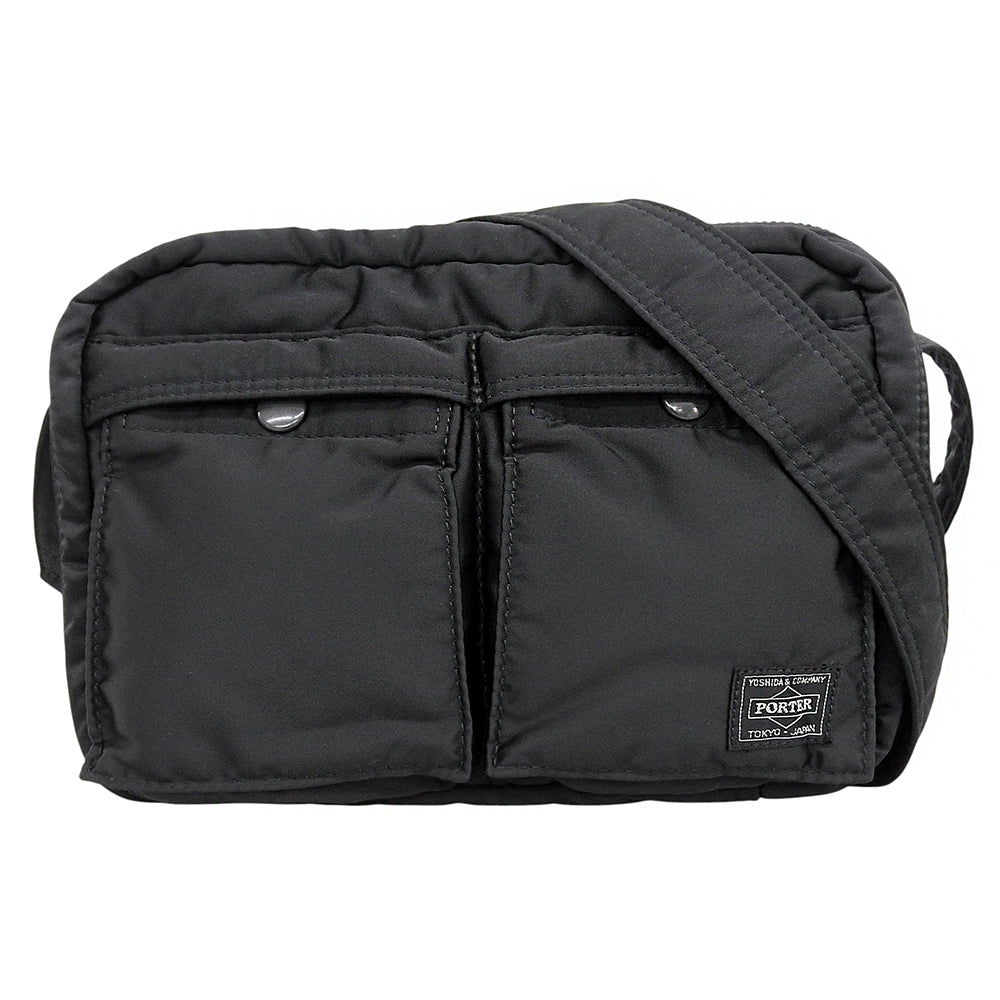 PORTER ポーター 美品 タンカー ナイロン ショルダーバッグ メンズ ブラック ショルダーバッグ