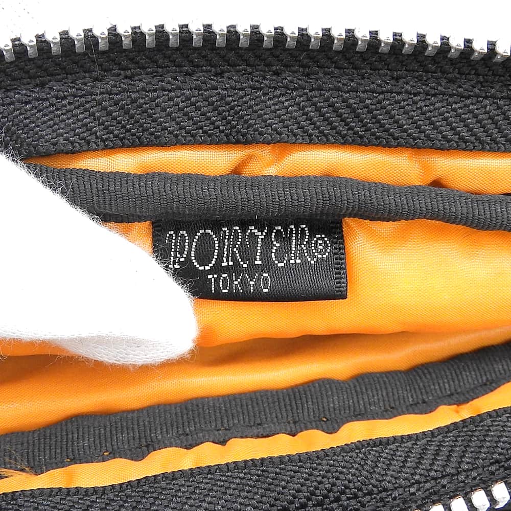 PORTER ポーター 美品 タンカー ナイロン ショルダーバッグ メンズ ブラック ショルダーバッグ