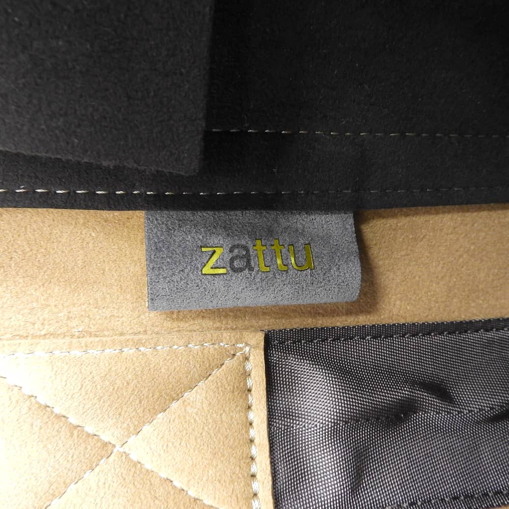 ZATTU ザッツ 美品 マイクロファイバースエード MACTO-TO トートバッグ レディース ベージュ トートバッグ