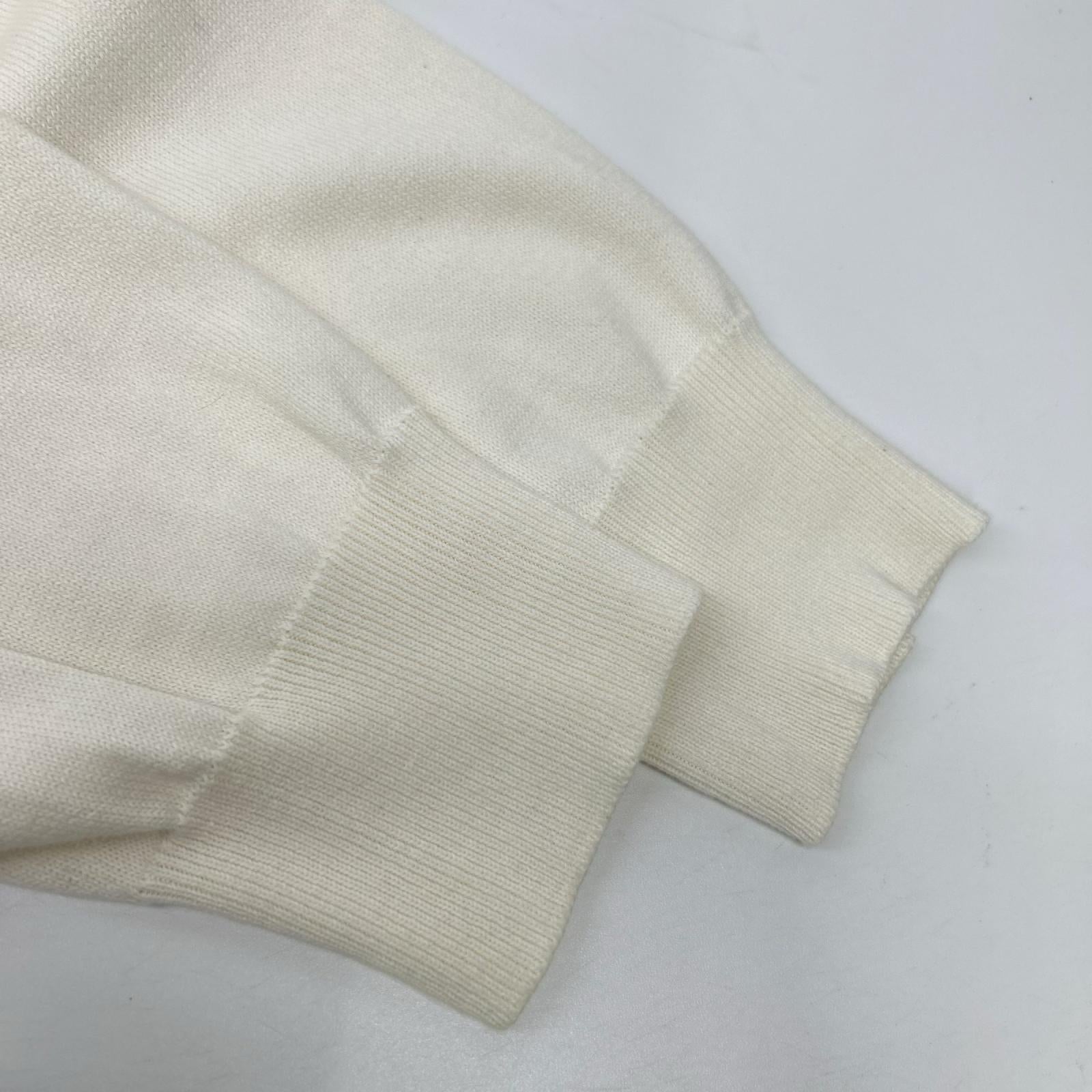 STONE ISLAND ストーンアイランド L1S155100053 アイボリー オーガニックコットン サマーセーター トップス