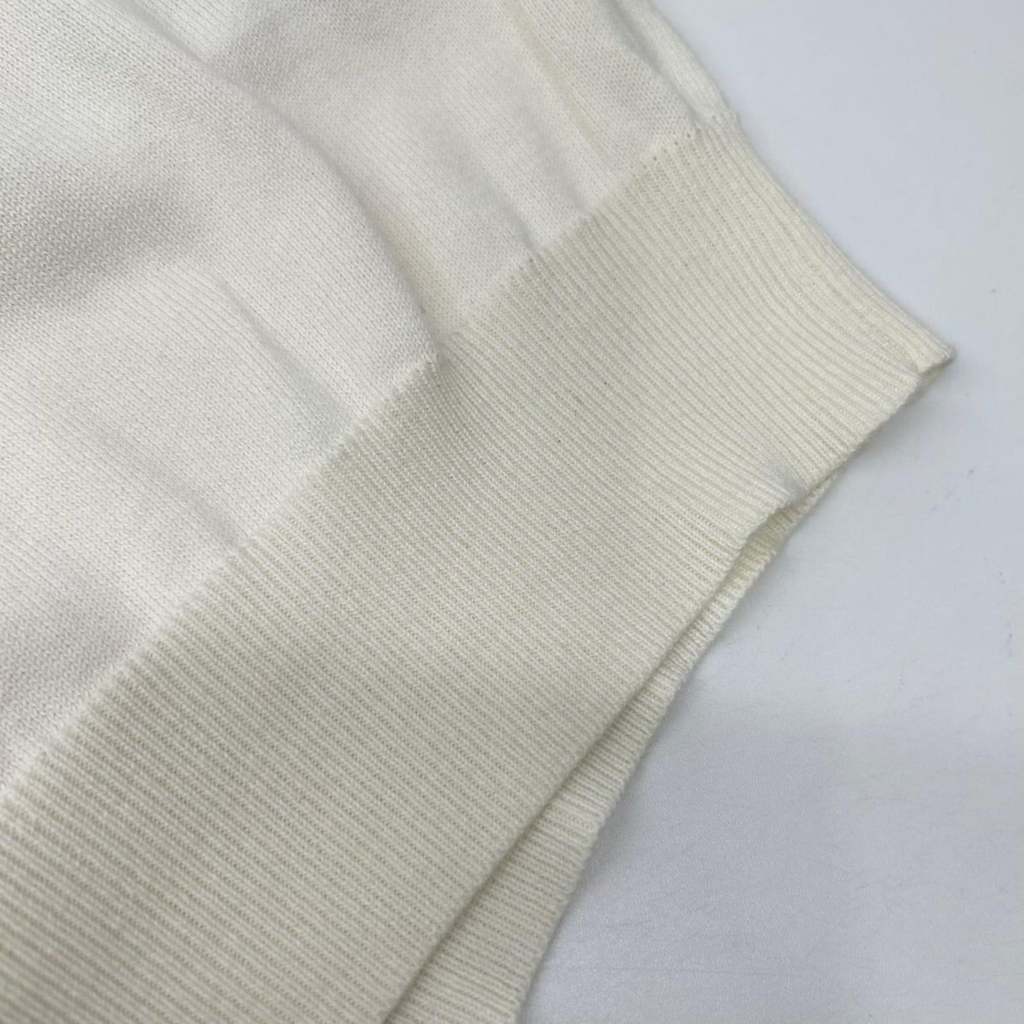 STONE ISLAND ストーンアイランド L1S155100053 アイボリー オーガニックコットン サマーセーター トップス