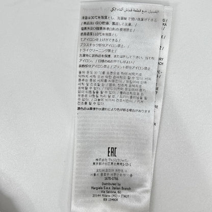 Maison margiela メゾンマルジェラ ホワイト 半袖 カットソー トップス