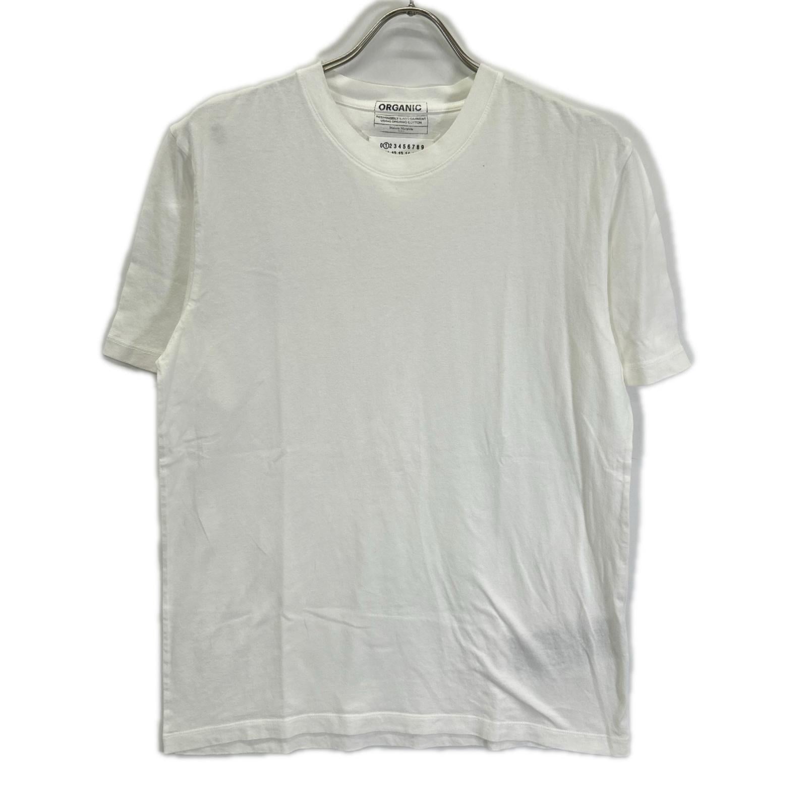 Maison margiela メゾンマルジェラ ホワイト 半袖 カットソー トップス