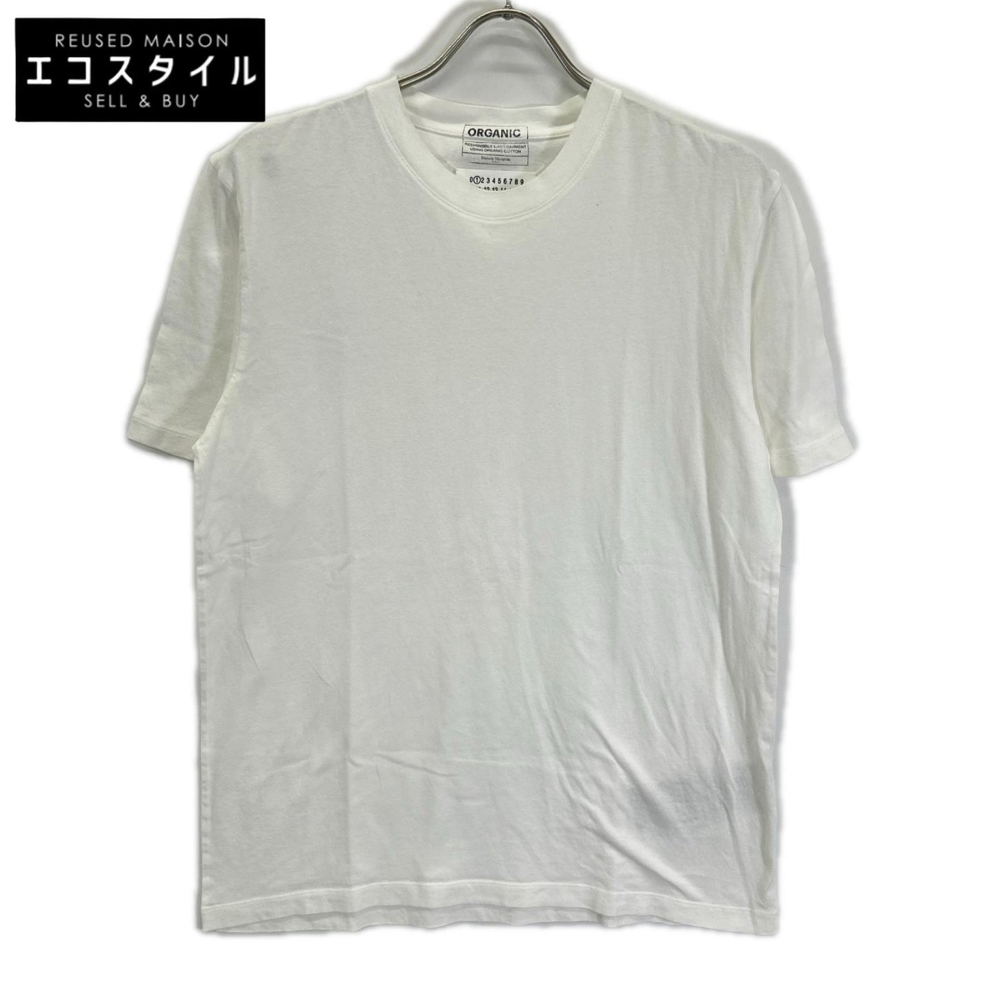 Maison margiela メゾンマルジェラ ホワイト 半袖 カットソー トップス
