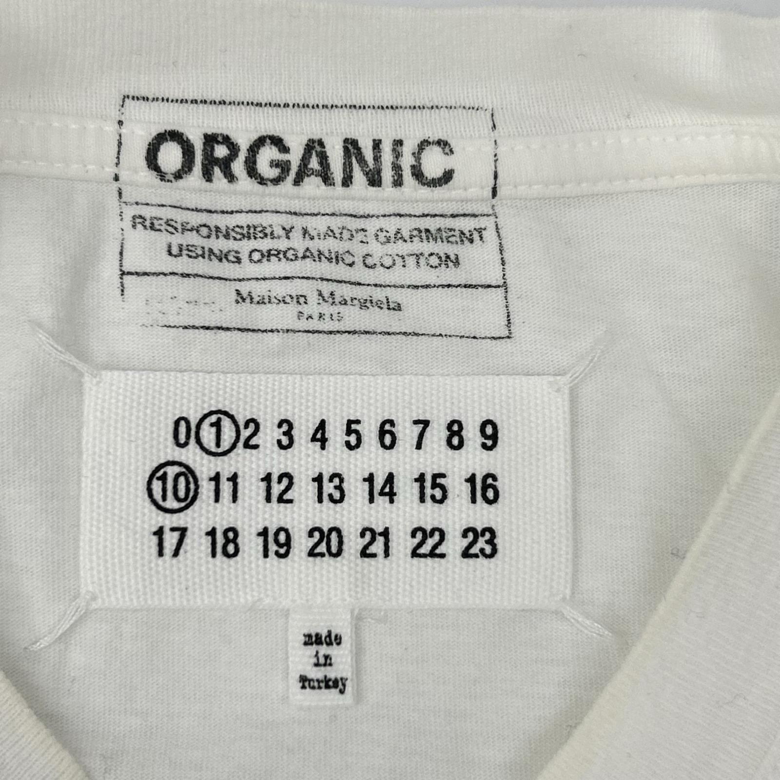 Maison margiela メゾンマルジェラ ホワイト 半袖 カットソー トップス