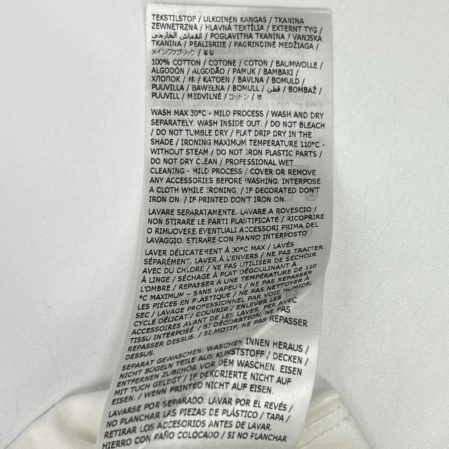 Maison margiela メゾンマルジェラ ホワイト 半袖 カットソー トップス