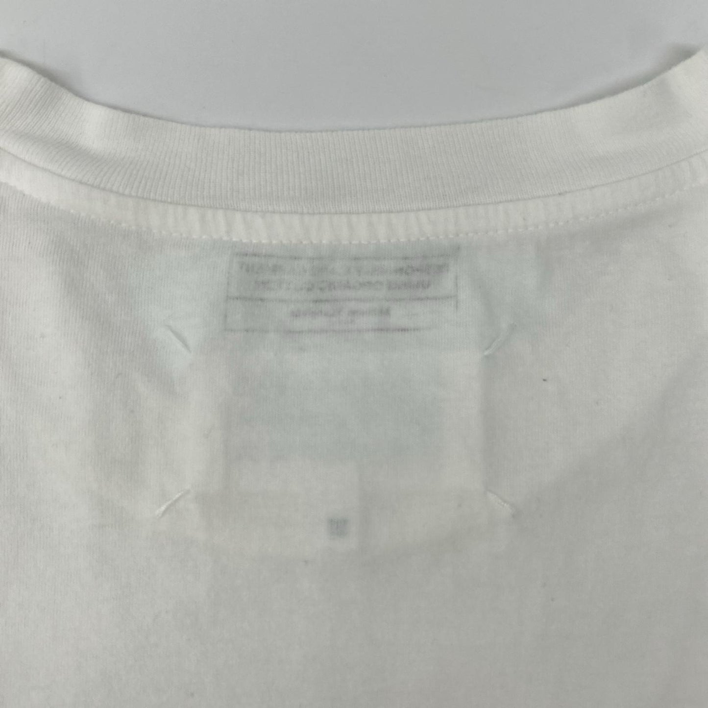 Maison margiela メゾンマルジェラ ホワイト 半袖 カットソー トップス