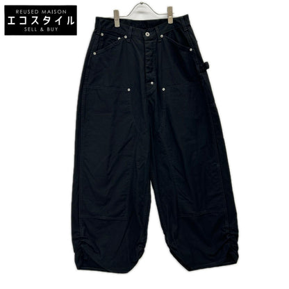 refomed リフォメッド REPT-042 ブラック FRESH MAN DOUBLE KNEE PANTS ボトムス