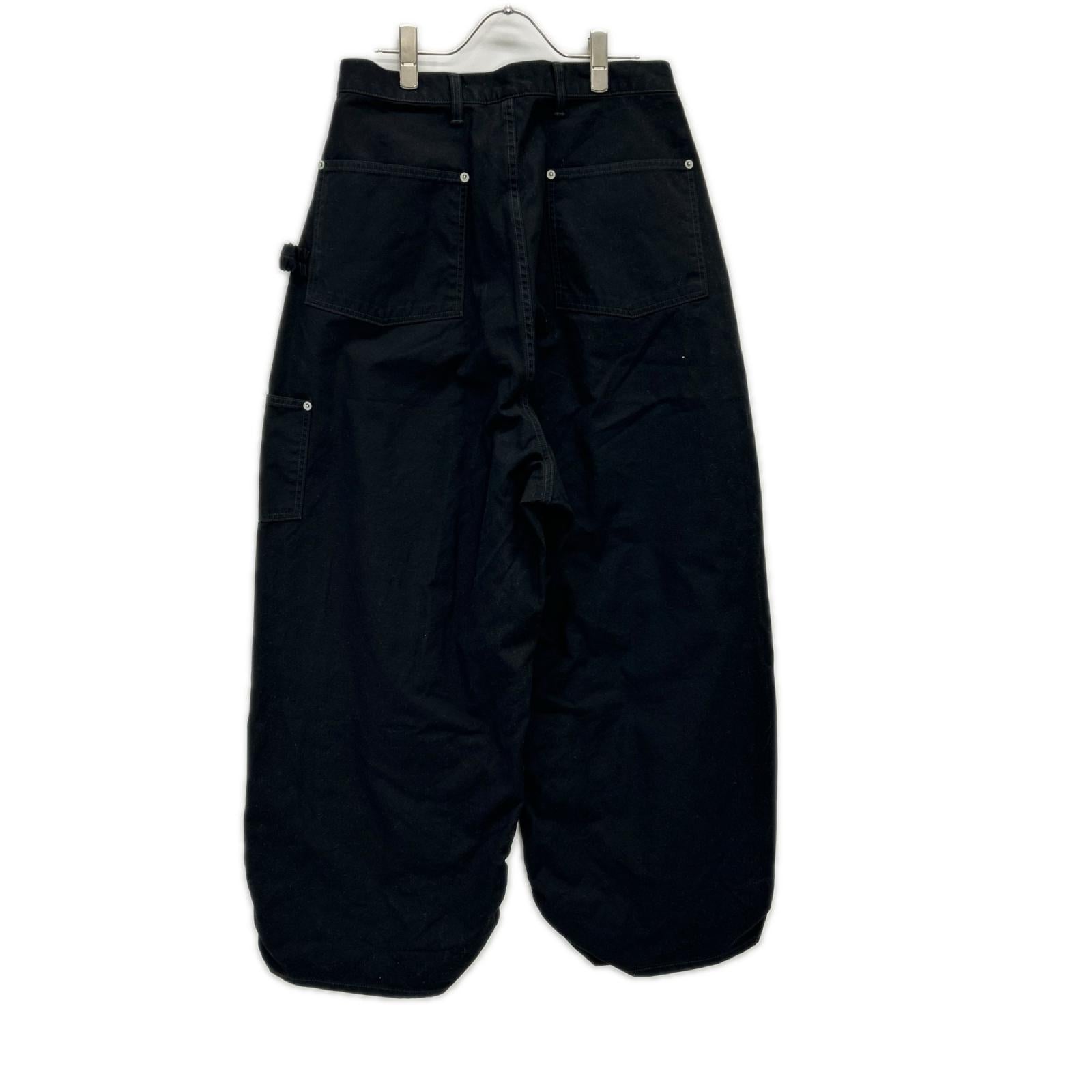 refomed リフォメッド REPT-042 ブラック FRESH MAN DOUBLE KNEE PANTS ボトムス