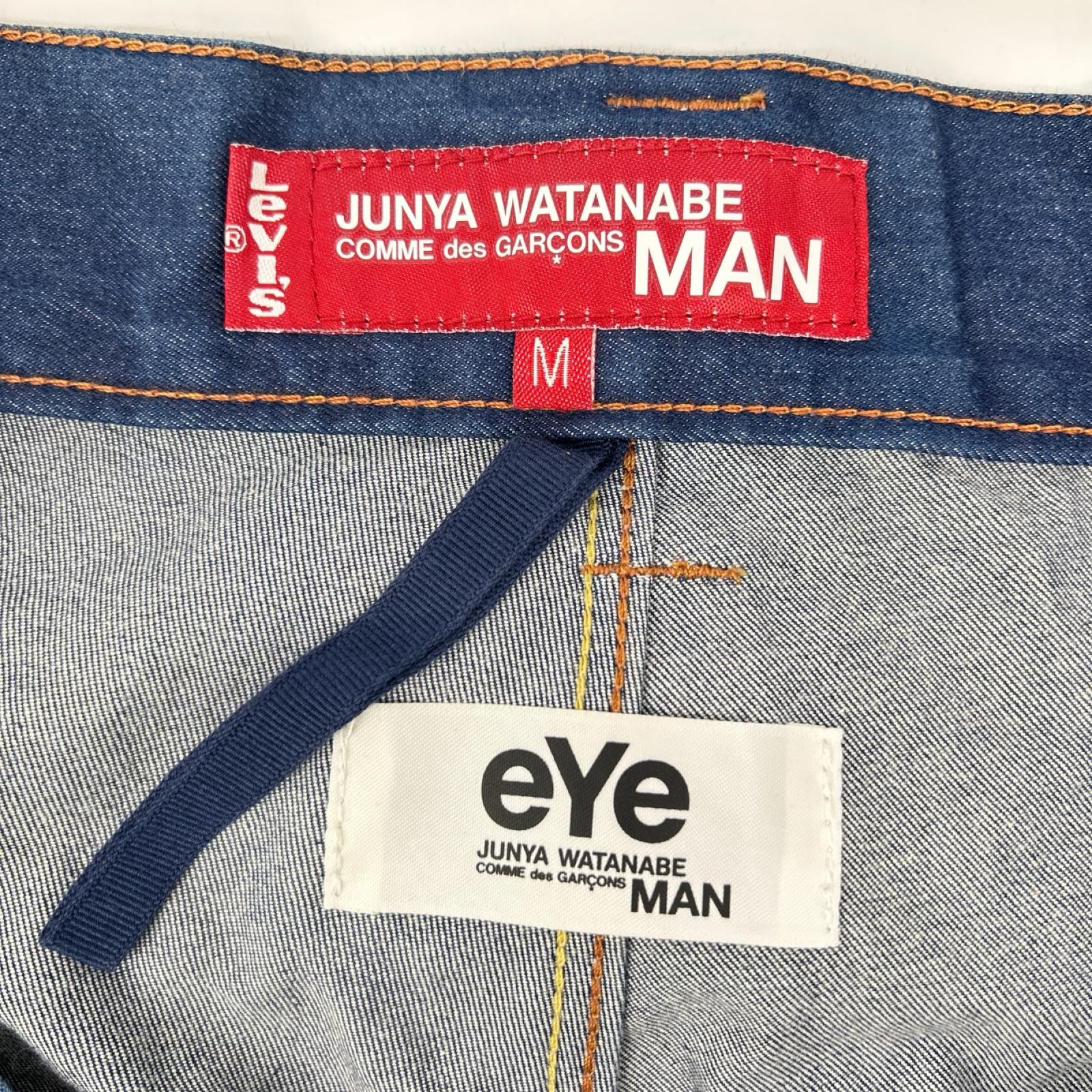 JUNYA WATANABE MAN ジュンヤワタナベマン ×リーバイス WC-P924 ブルー 立体裁断デニム ボトムス