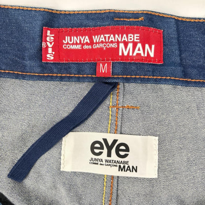 JUNYA WATANABE MAN ジュンヤワタナベマン ×リーバイス WC-P924 ブルー 立体裁断デニム ボトムス