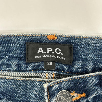 A.P.C. アーペーセー ブルー JEANS VOILE-DENIM DELAVE ボトムス