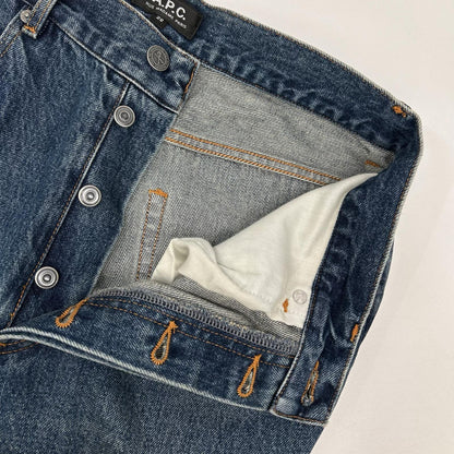 A.P.C. アーペーセー ブルー JEANS VOILE-DENIM DELAVE ボトムス