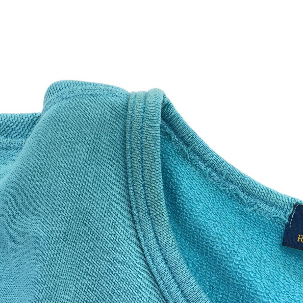 POLObyRalphLauren ポロラルフローレン ライトブルー フレンチ テリー スウェットシャツ トップス