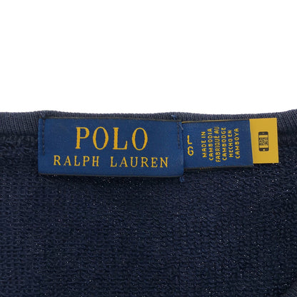 POLObyRalphLauren ポロラルフローレン ネイビー フレンチテリー スウェットシャツ トップス