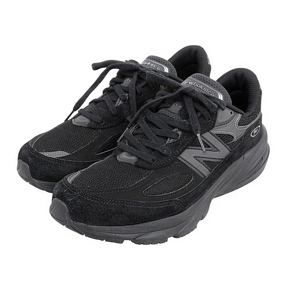 NEW BALANCE ニューバランス 美品 Made in USA 990v6 スニーカー シューズ メンズ ブラック 26.0cm シューズ