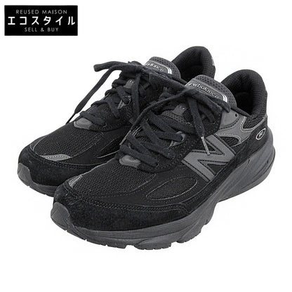 NEW BALANCE ニューバランス 美品 Made in USA 990v6 スニーカー シューズ メンズ ブラック 26.0cm シューズ