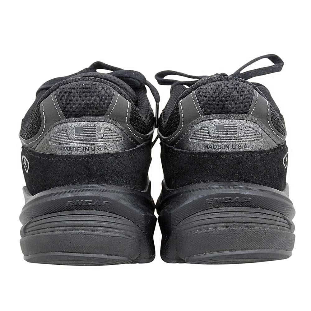 NEW BALANCE ニューバランス 美品 Made in USA 990v6 スニーカー シューズ メンズ ブラック 26.0cm シューズ