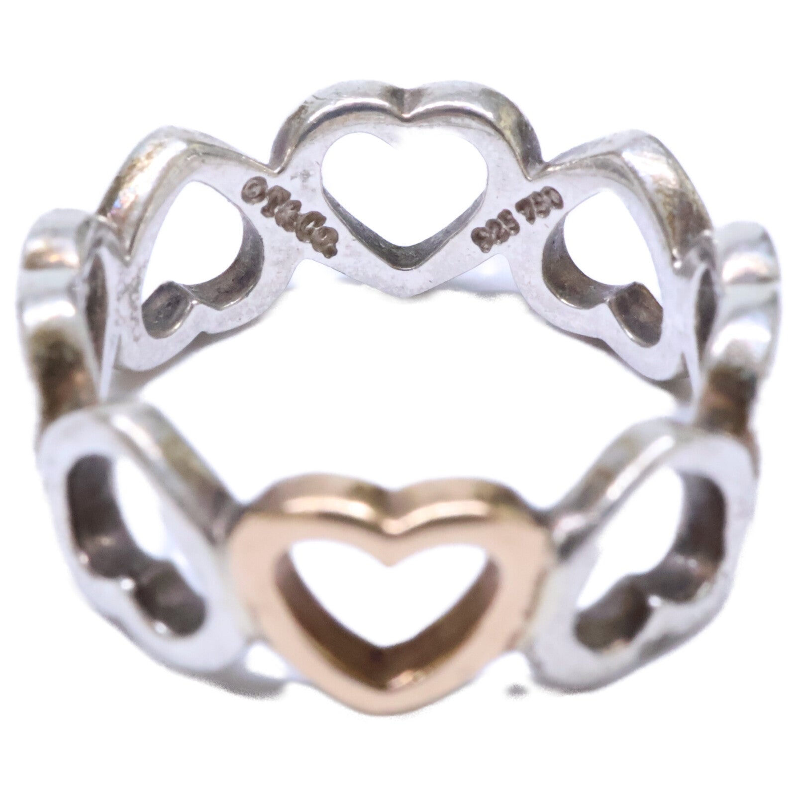TIFFANY&Co. ティファニー 925 750 センチメンタルハート リング 指輪