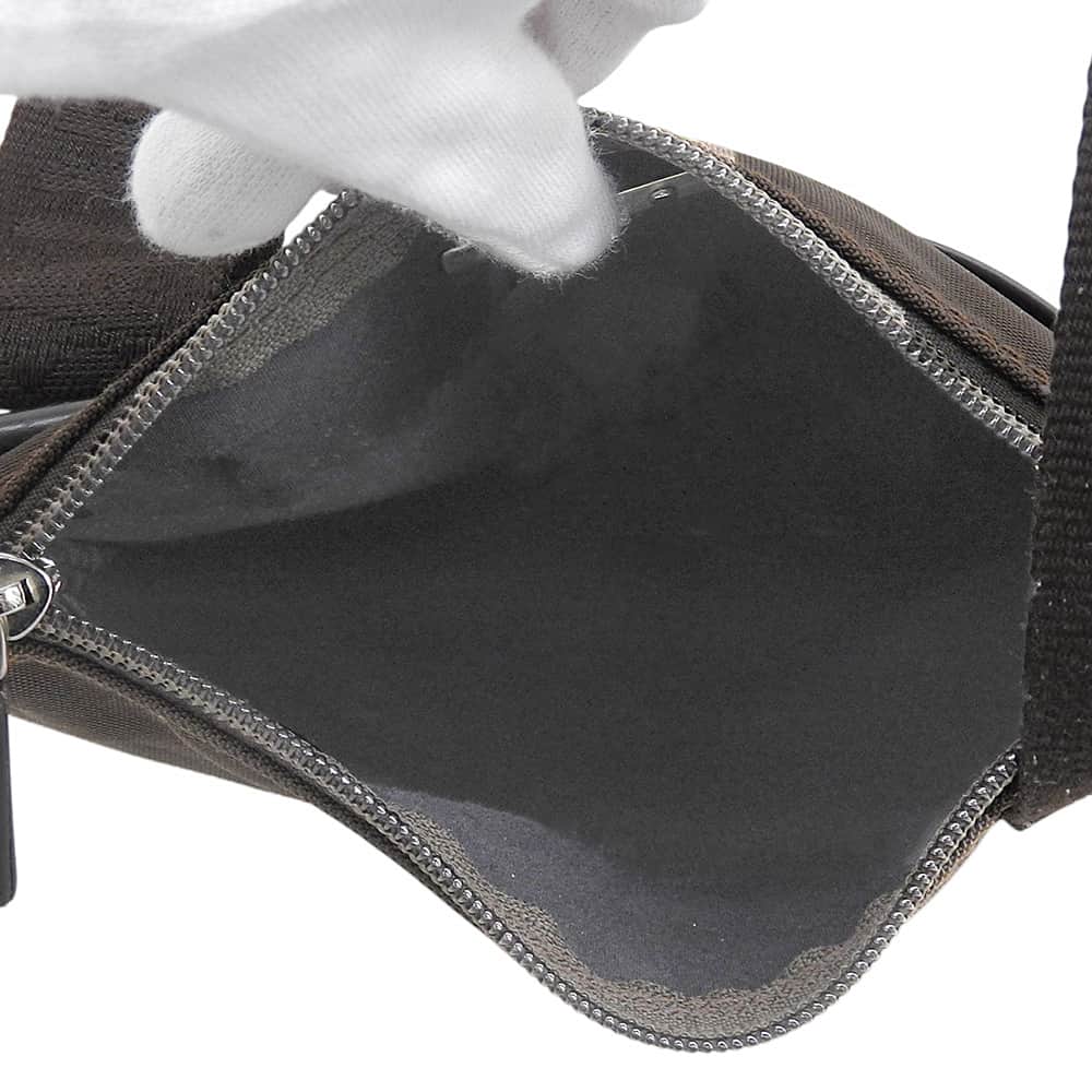 SalvatoreFerragamo サルバトーレフェラガモ キャンバス ショルダーバッグ レディース ブラウン GA-248603 ショルダーバッグ