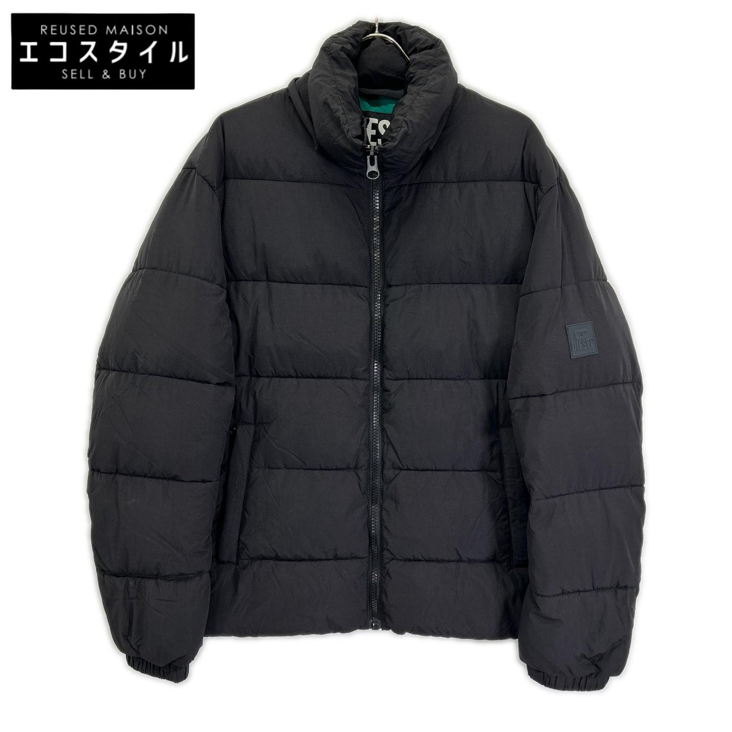DIESEL ディーゼル ブラック W-STEP-OUT 中綿 ジャケット ジャケット