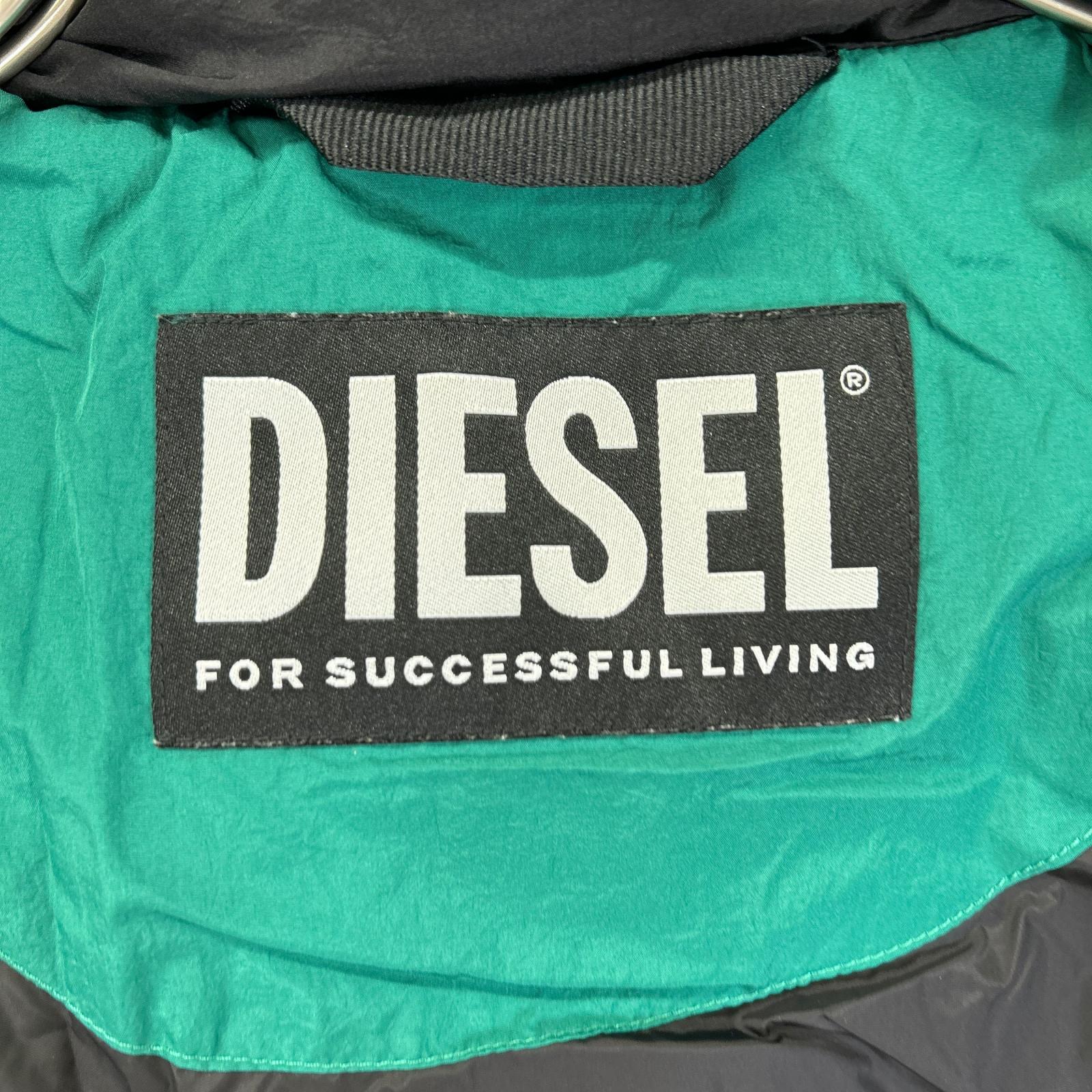 DIESEL ディーゼル ブラック W-STEP-OUT 中綿 ジャケット ジャケット