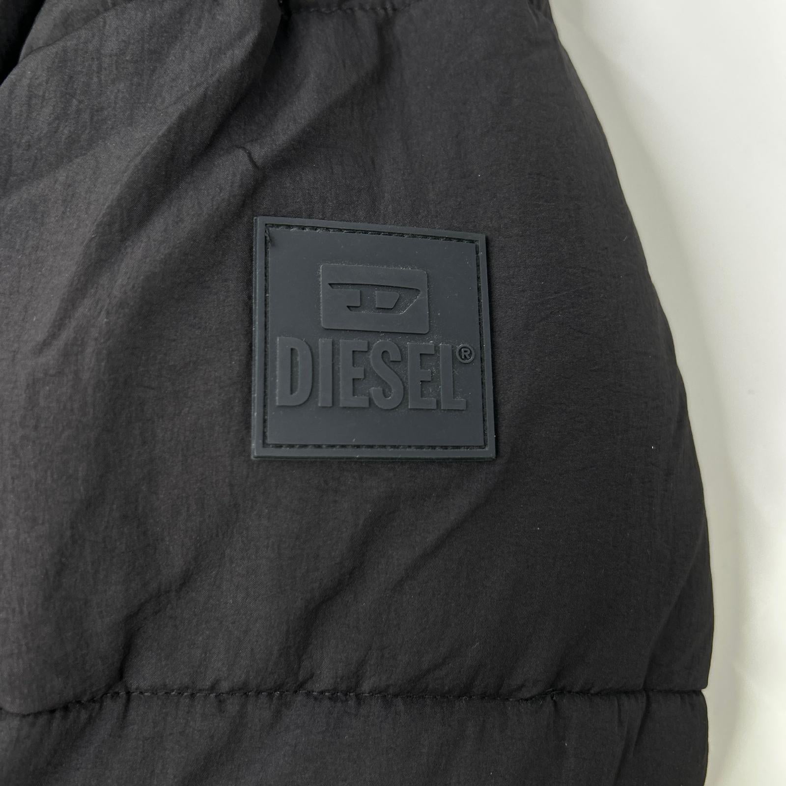 DIESEL ディーゼル ブラック W-STEP-OUT 中綿 ジャケット ジャケット
