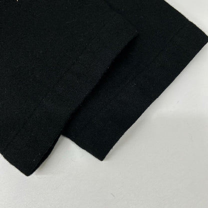 BLACKCOMMEdesGARCONS ブラックコムデギャルソン ブラック ウール混 サルエルパンツ ボトムス