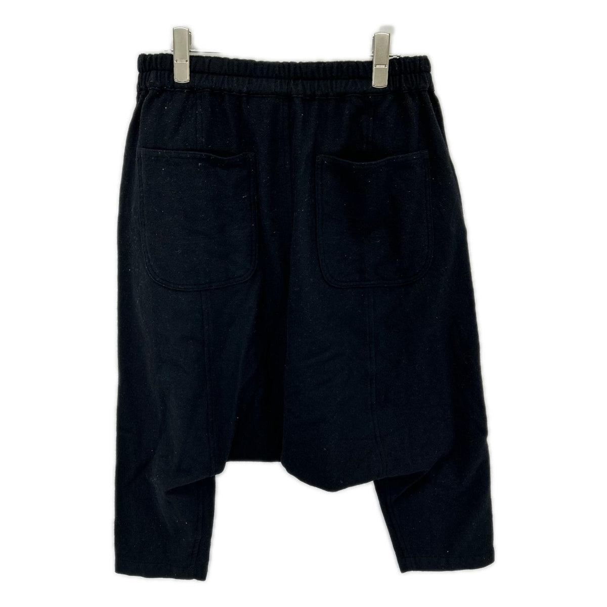 BLACKCOMMEdesGARCONS ブラックコムデギャルソン ブラック ウール混 サルエルパンツ ボトムス