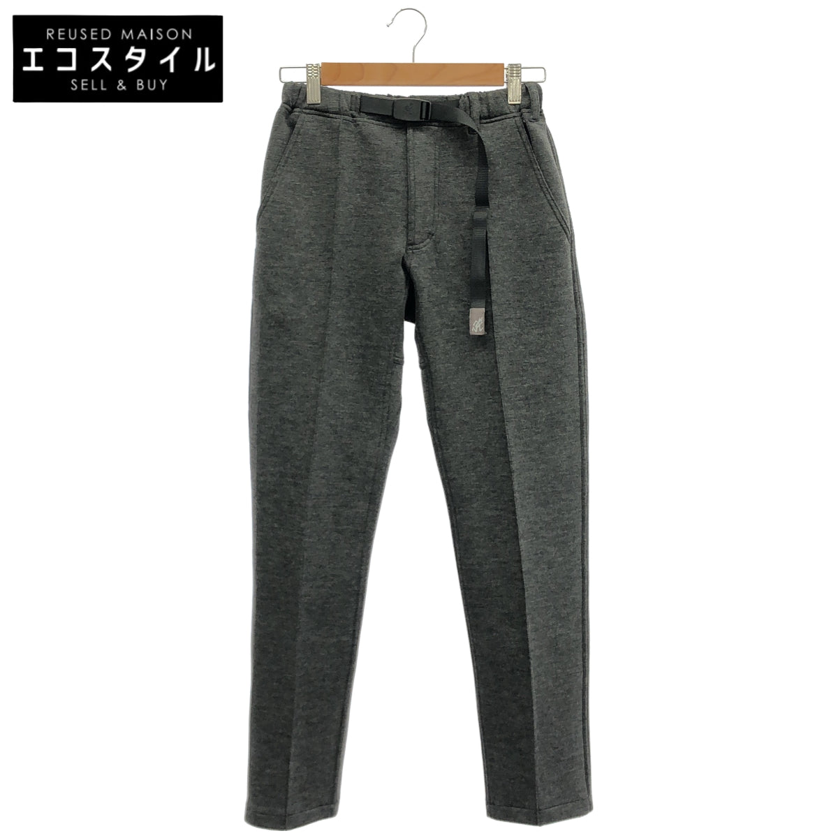 Gramicci グラミチ GMP4-F1006 ブラック TECK KNIT PIN TUCK PANT ボトムス