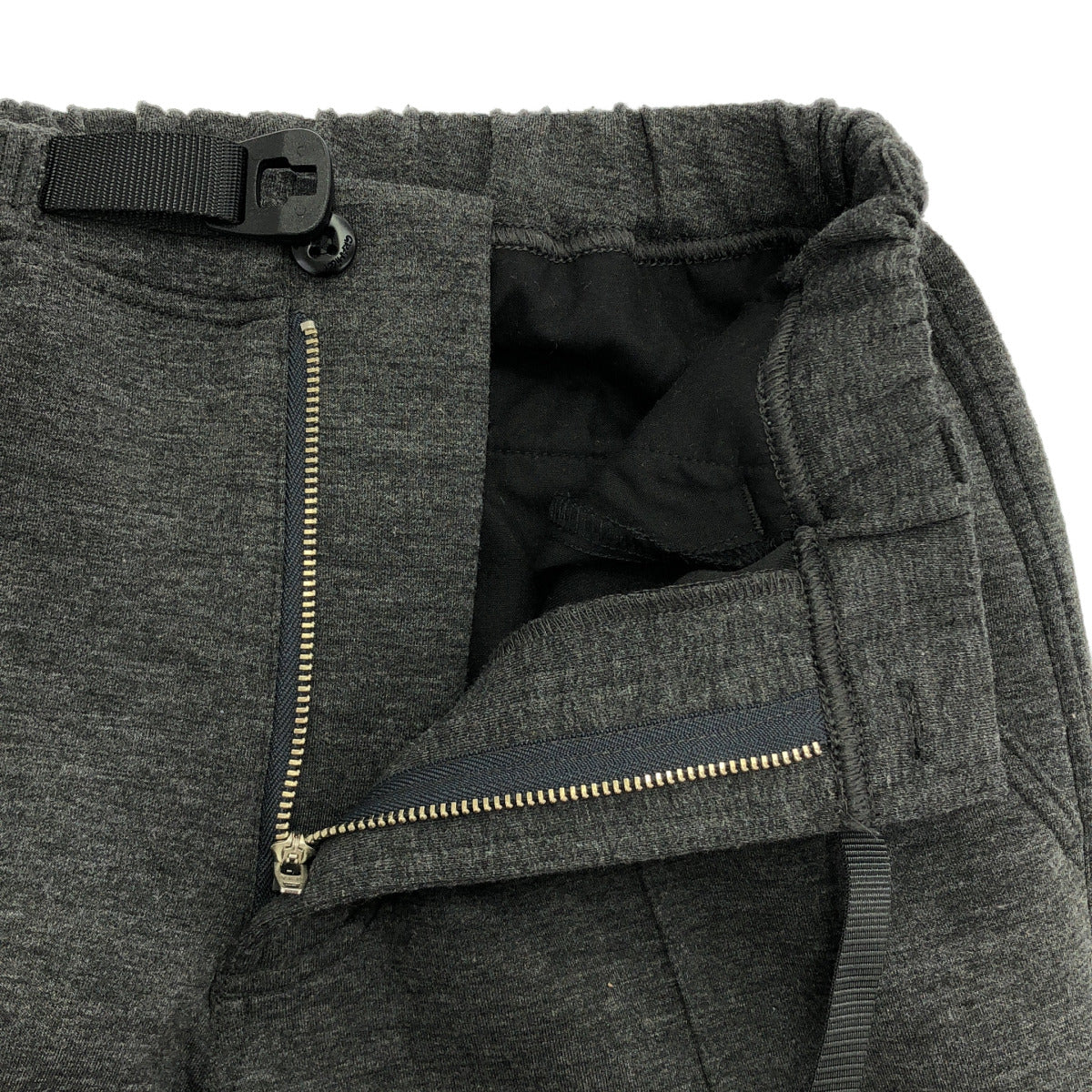 Gramicci グラミチ GMP4-F1006 ブラック TECK KNIT PIN TUCK PANT ボトムス