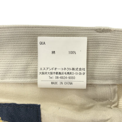 D.C.WHITE ディーシーホワイト グレー系 CAMPUS PIQUE TROUSER ボトムス