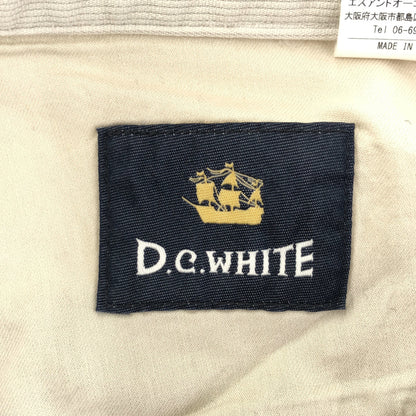 D.C.WHITE ディーシーホワイト グレー系 CAMPUS PIQUE TROUSER ボトムス