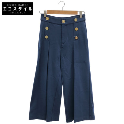 LAUREN RALPH LAUREN ローレン ラルフローレン ブルー コットン マリンパンツ ボトムス