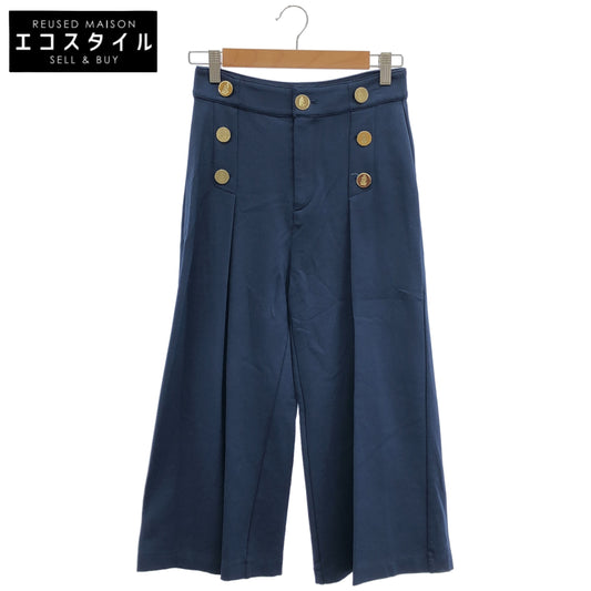 LAUREN RALPH LAUREN ローレン ラルフローレン ブルー コットン マリンパンツ ボトムス