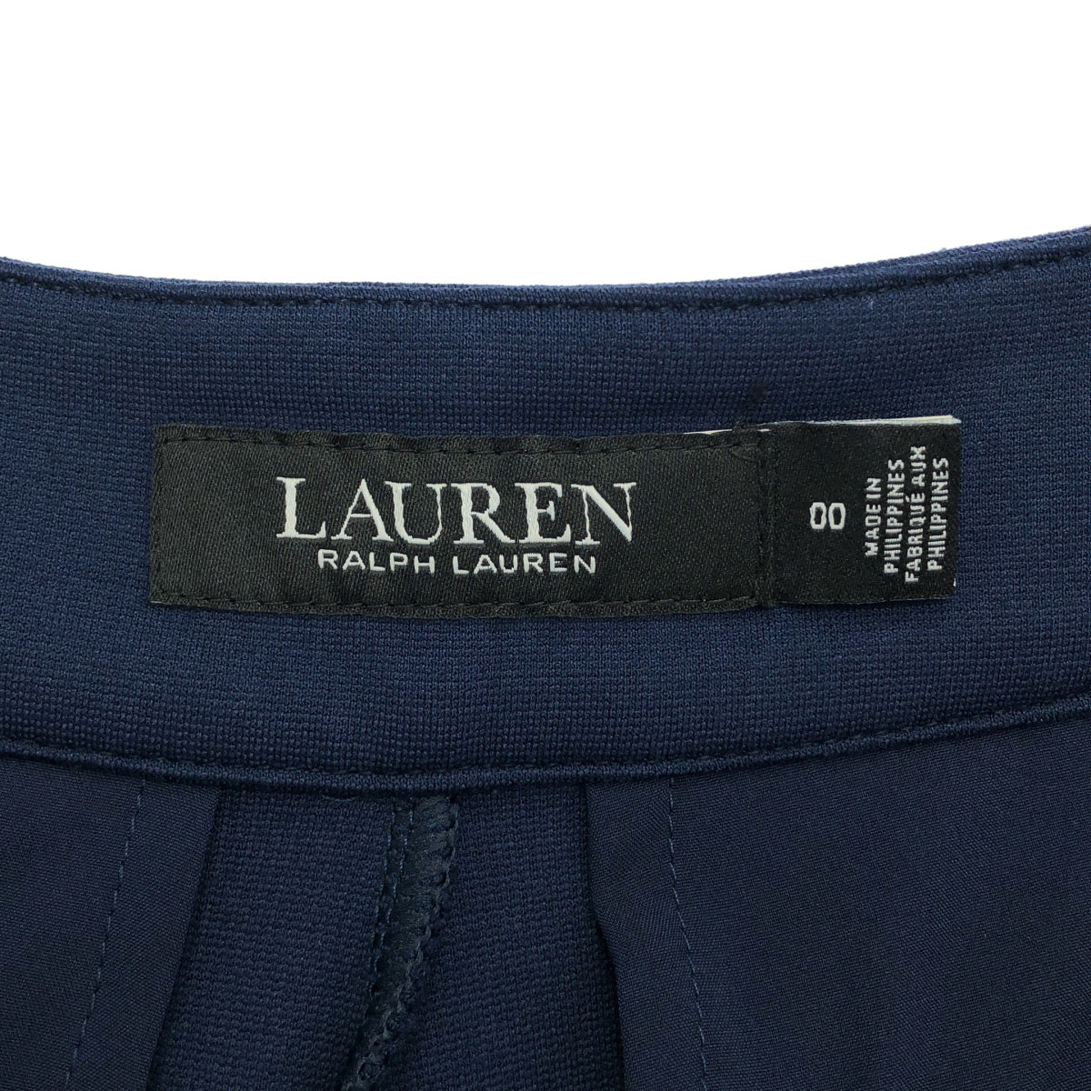 LAUREN RALPH LAUREN ローレン ラルフローレン ブルー コットン マリンパンツ ボトムス