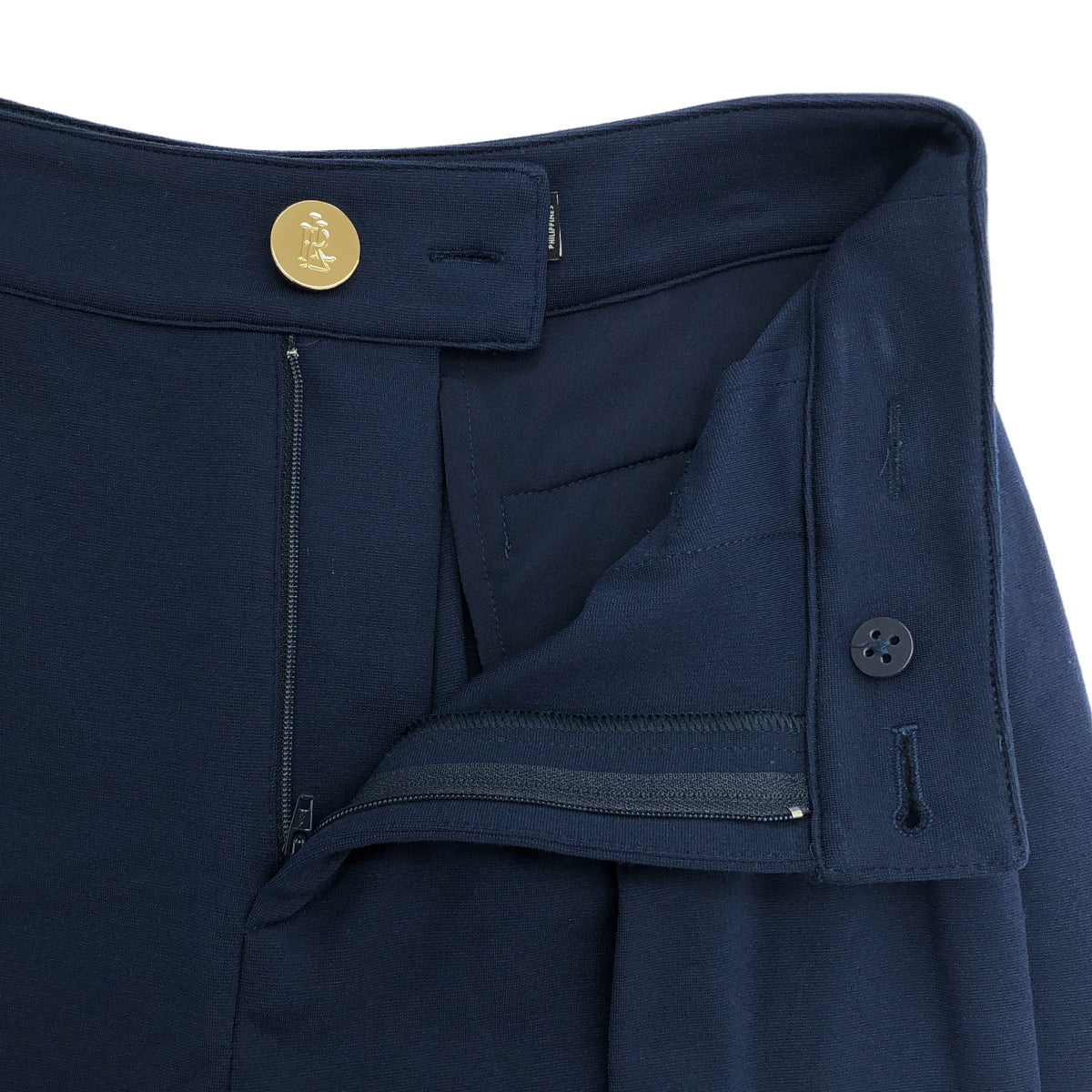 LAUREN RALPH LAUREN ローレン ラルフローレン ブルー コットン マリンパンツ ボトムス
