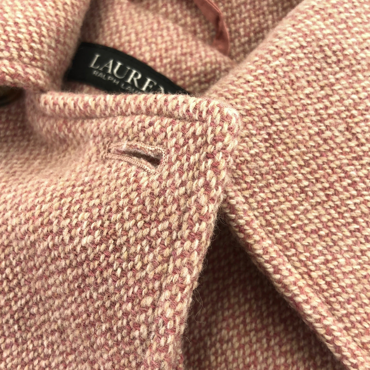 LAUREN RALPH LAUREN ローレン ラルフローレン ピンク系 ウール ショートコート トップス