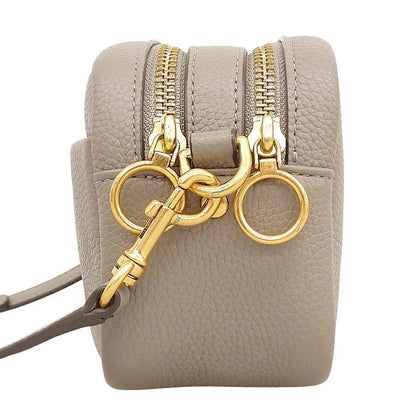 Tory Burch トリーバーチ 美品 ペリーボンべ レザー ショルダーバッグ レディース グレージュ ショルダーバッグ