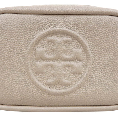 Tory Burch トリーバーチ 美品 ペリーボンべ レザー ショルダーバッグ レディース グレージュ ショルダーバッグ