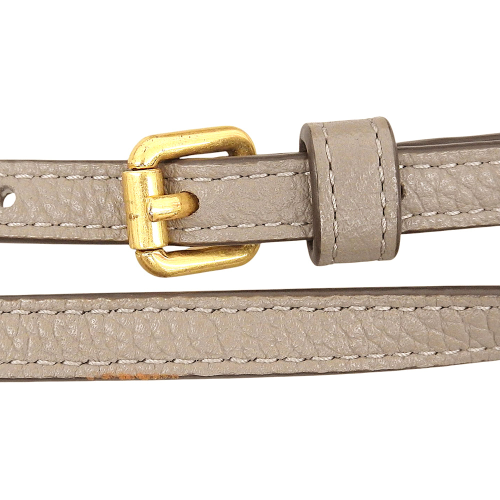 Tory Burch トリーバーチ 美品 ペリーボンべ レザー ショルダーバッグ レディース グレージュ ショルダーバッグ