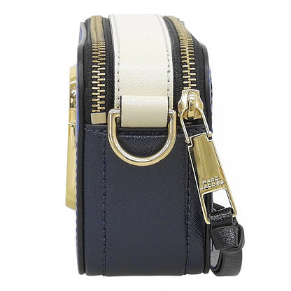 MARC JACOBS マーク ジェイコブス スナップショット ショルダーバッグ レディース ブルー×ホワイト ショルダーバッグ