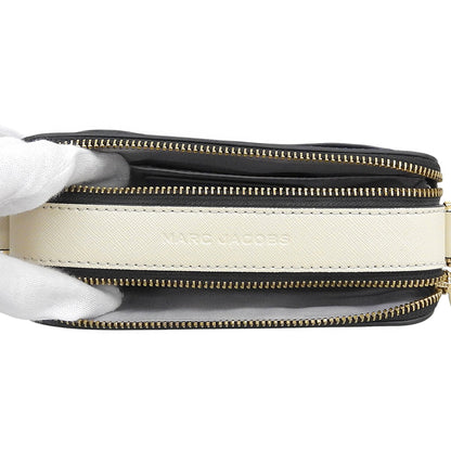 MARC JACOBS マーク ジェイコブス スナップショット ショルダーバッグ レディース ブルー×ホワイト ショルダーバッグ