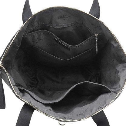 Kate spade ケイトスペード 美品 チェルシーコンバーチブル バッグパック リサイクルナイロン 3WAY トート ショルダー レディース ブラック ハンドバッグ