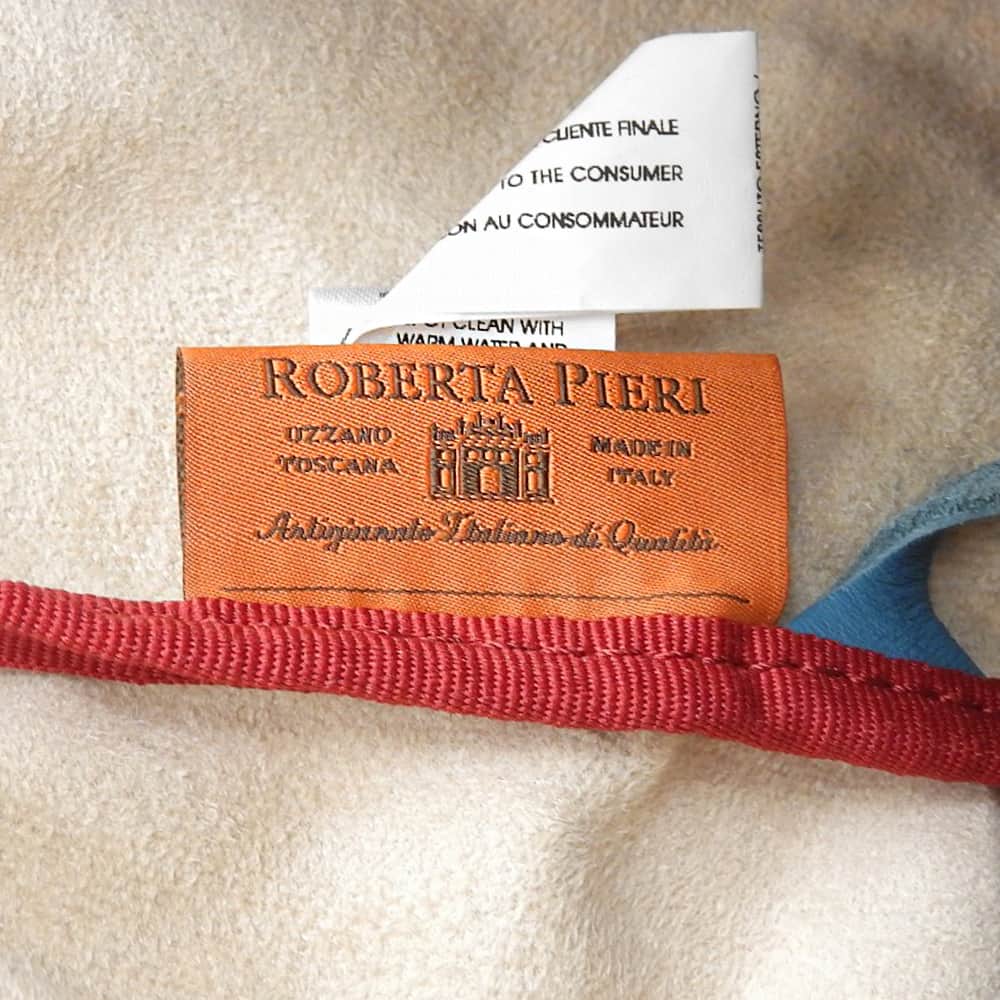 ROBERTA PIERI ロベルタピエリ 美品 ナイロン トートバッグ 2WAY ハンドバッグ ショルダーバッグ レディース ブルー ハンドバッグ