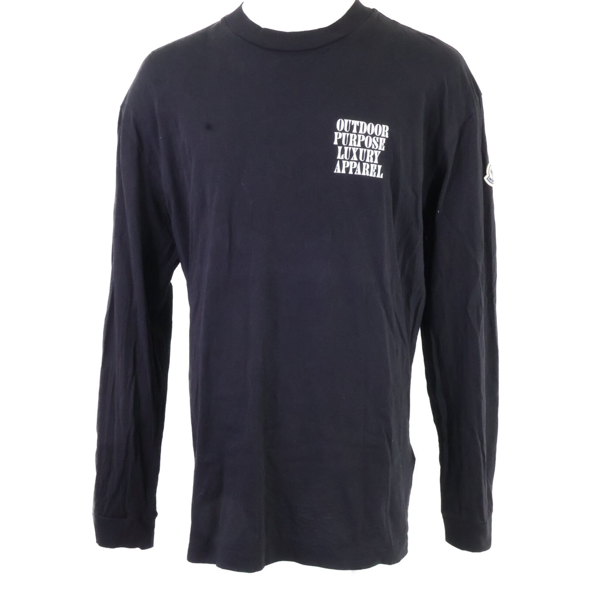 MONCLER モンクレール H10918D00014 LS TSHIRT ロゴプリント 長袖Tシャツ トップス