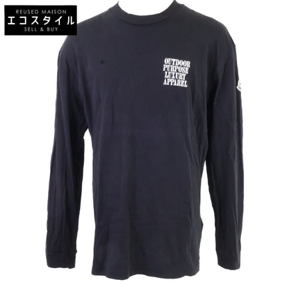 MONCLER モンクレール H10918D00014 LS TSHIRT ロゴプリント 長袖Tシャツ トップス