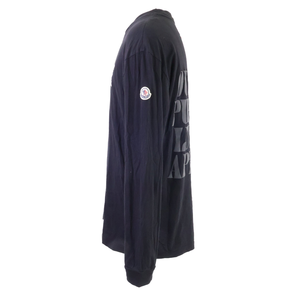 MONCLER モンクレール H10918D00014 LS TSHIRT ロゴプリント 長袖Tシャツ トップス