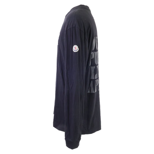 MONCLER モンクレール H10918D00014 LS TSHIRT ロゴプリント 長袖Tシャツ トップス